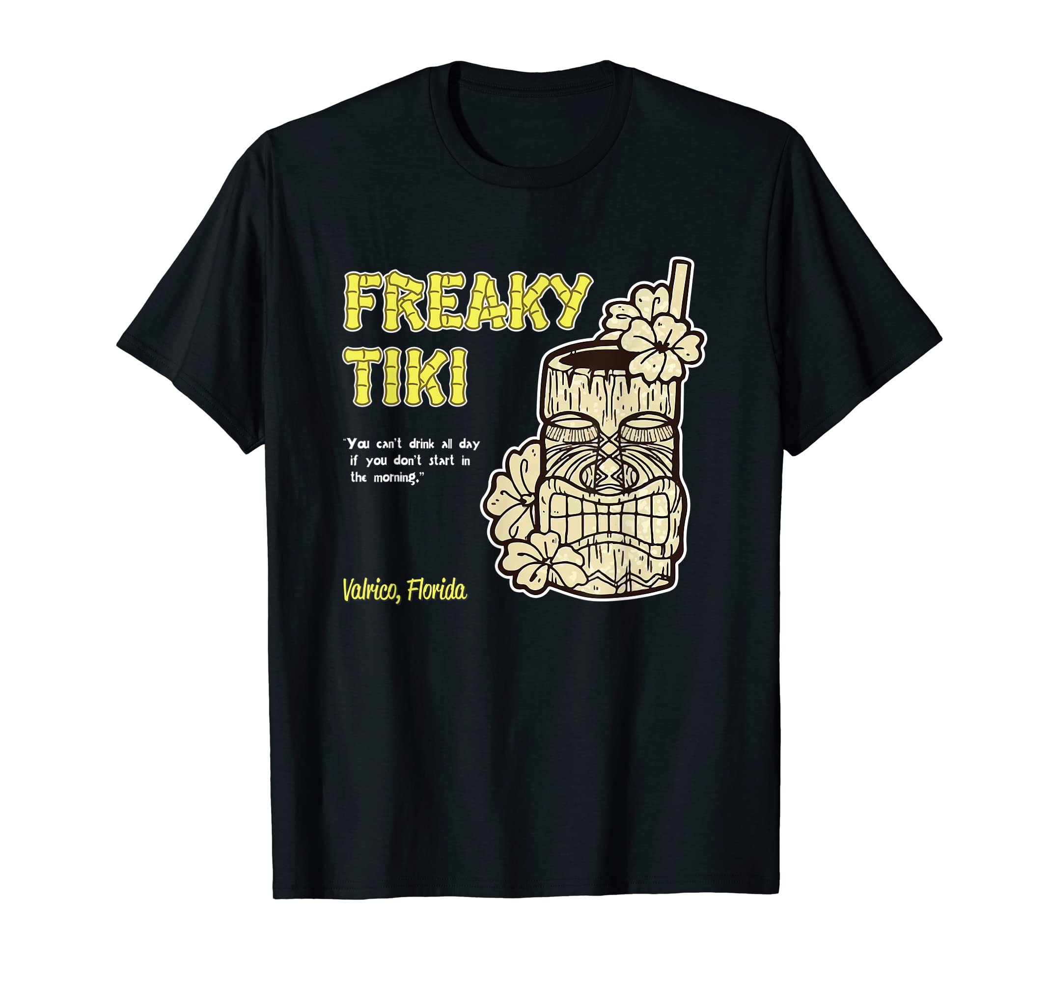Freaky Tiki Drinking Party T Shirt T-Shirt