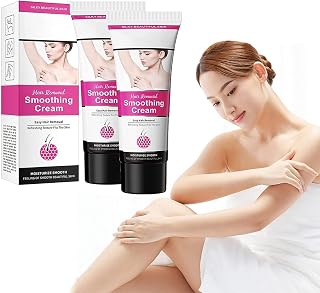 Intimate/Private Hair Removal Cream for Women, Hair Removal Cream for Pubic Hair, Painless Hair Remover, Sensitive Skin Depilatory Cream for All Skin Types (2Pcs)