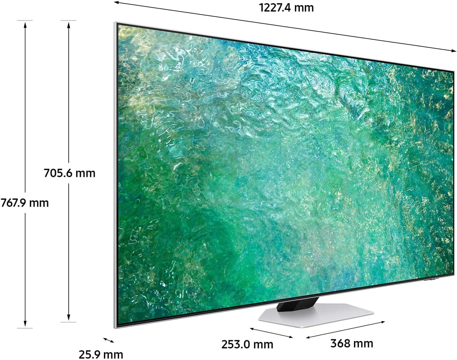 Samsung TV Neo QLED QE55QN85CATXZT, Smart TV 55 Serie QN85C, Neo QLED 4K UHD, Dolby Atmos, Alexa e Google Assistant integrati, Bright Silver, 2024, DVB-T2 Samsung TV Neo QLED QE55QN85CATXZT, Smart TV 55 Serie QN85C, Neo QLED 4K UHD, Dolby Atmos, Alexa e Google Assistant integrati, Bright Silver, 2024, DVB-T2