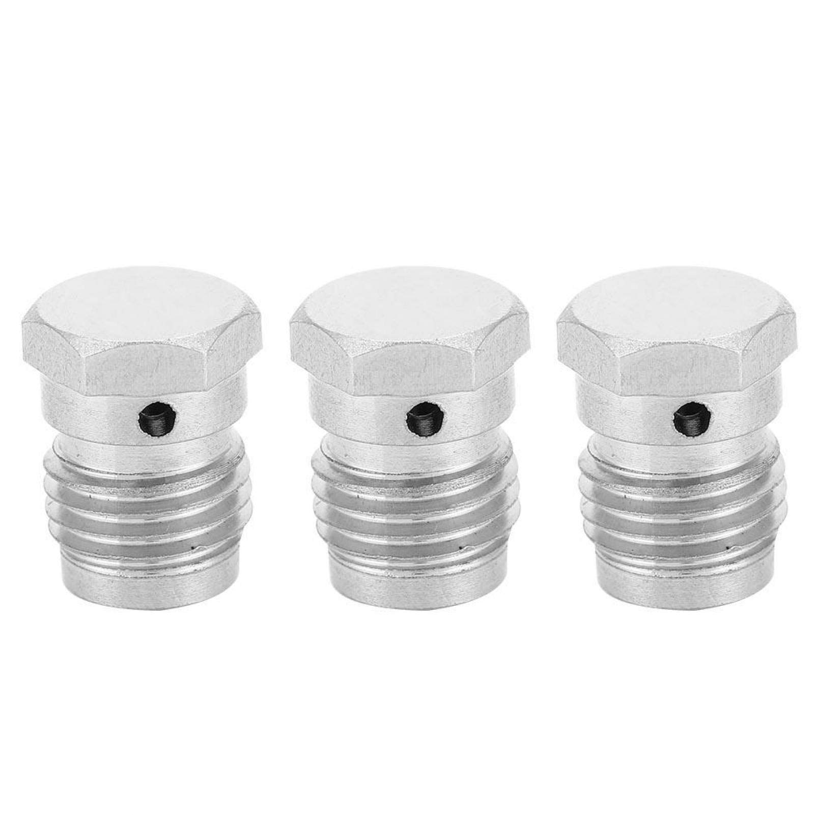 BORDSTRACT 3PCS Berstscheiben,1.8K 3K 5K 7K 3/8 24UNF Vereinheitlicht Kupferregler Burst Disks für Paintball Tank Regler, Tankregler oder Ventile(5K)