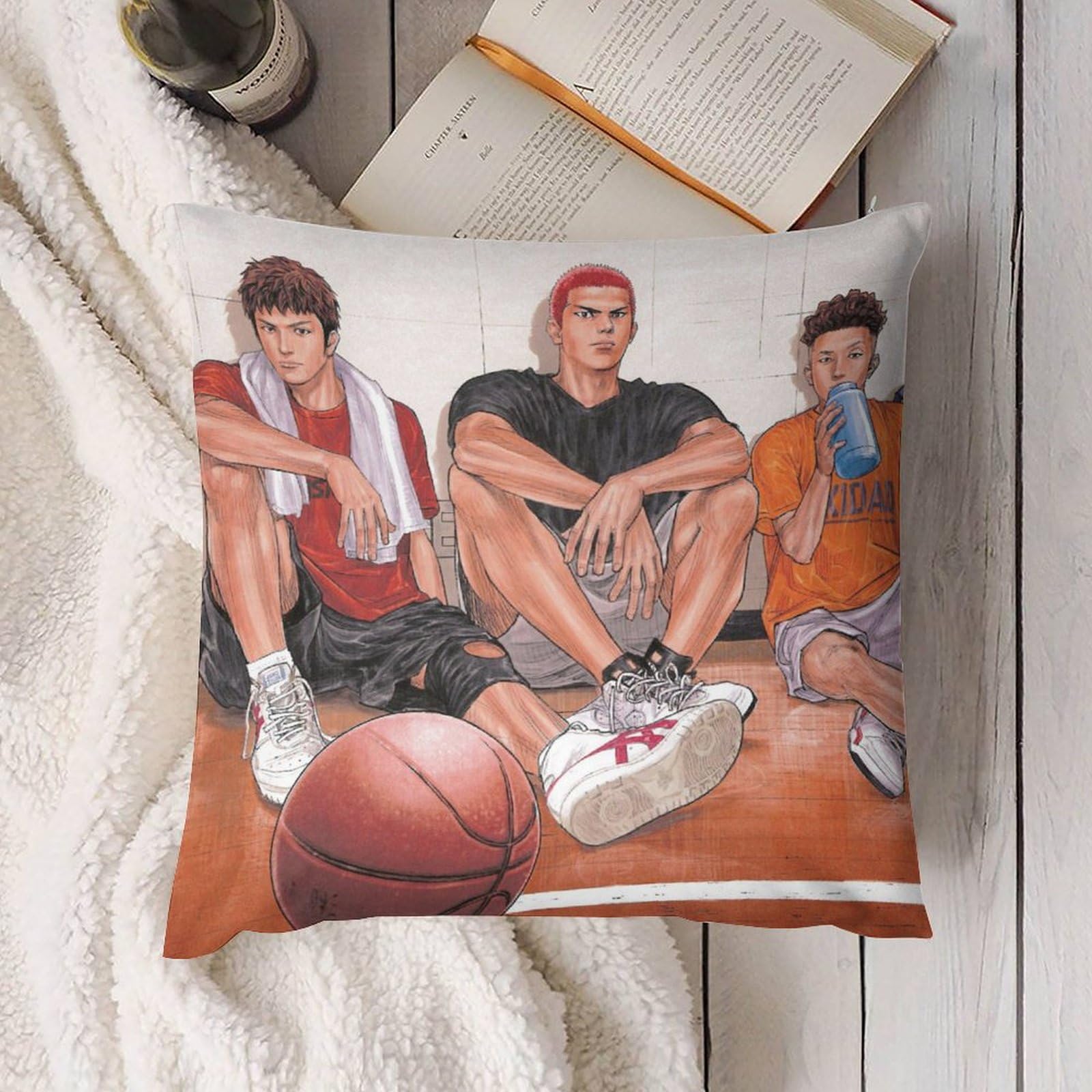 Amazon.co.jp: スラムダンククッションカバークッションカバー 50x50