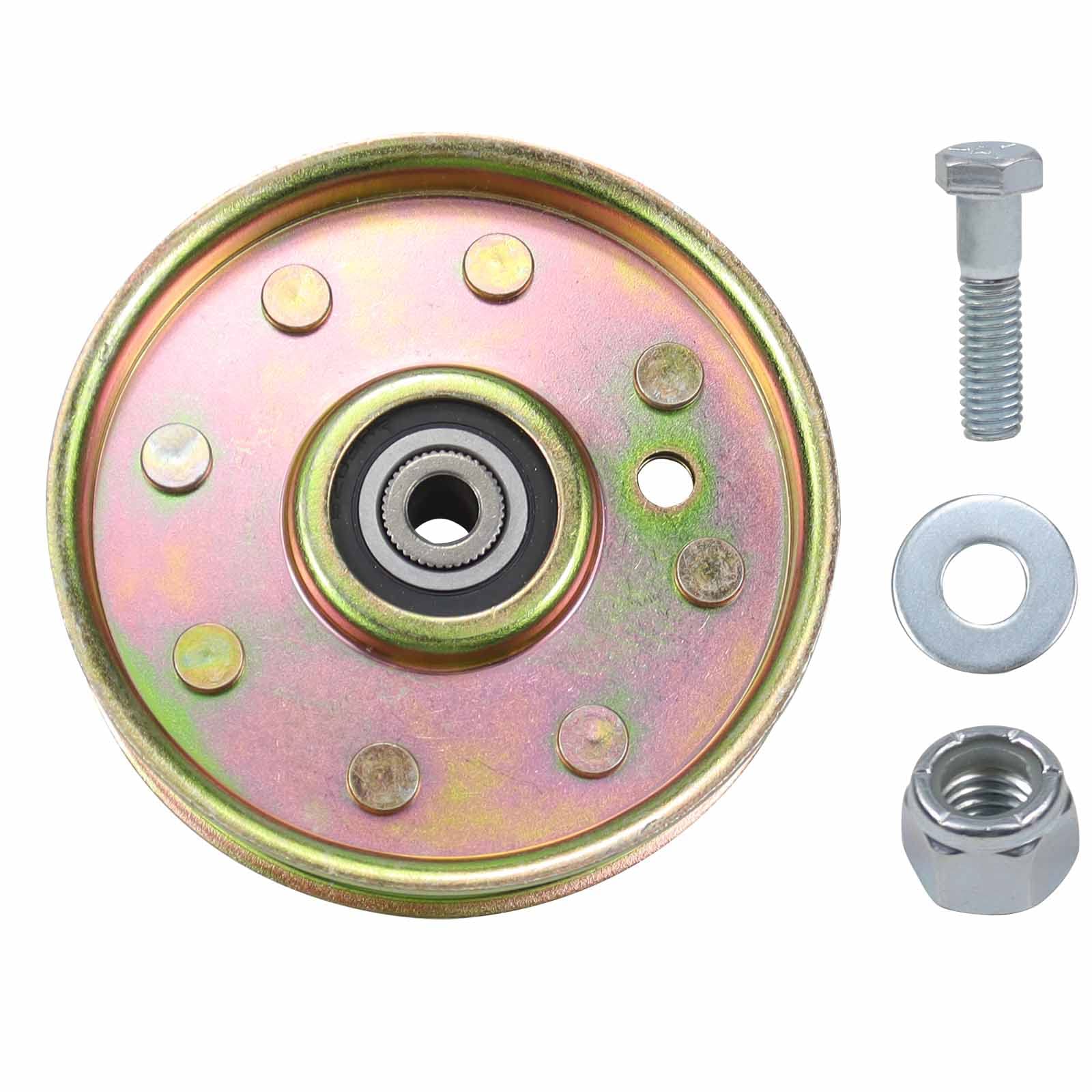 BOSFLAG 756-1229 Pulley Replaces Cub Cadet 756-1229 Idler Pulley, Cub Cadet 01004081 Pulley, 02005077, Snapper 7023966YP, 93-1622 for Cub Cadet Z Force 44, Z Force 48, Z Force 50, Z Force 60 Tractors