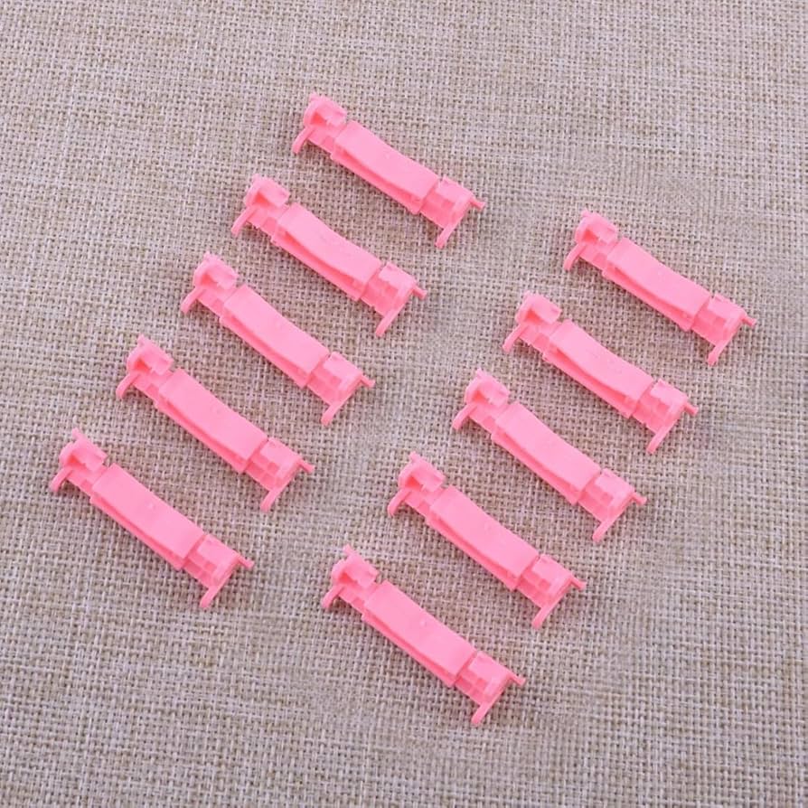Amazon.com: ZFQMGDD 20X Pink Roof Moulding Rail Clip