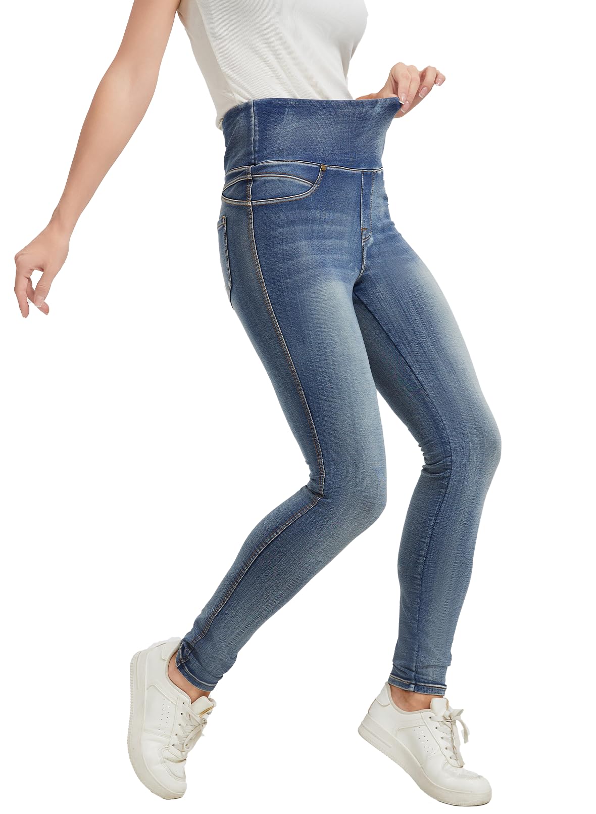 High Waisted Jegging for Women Premium Stretch Slim Fit
