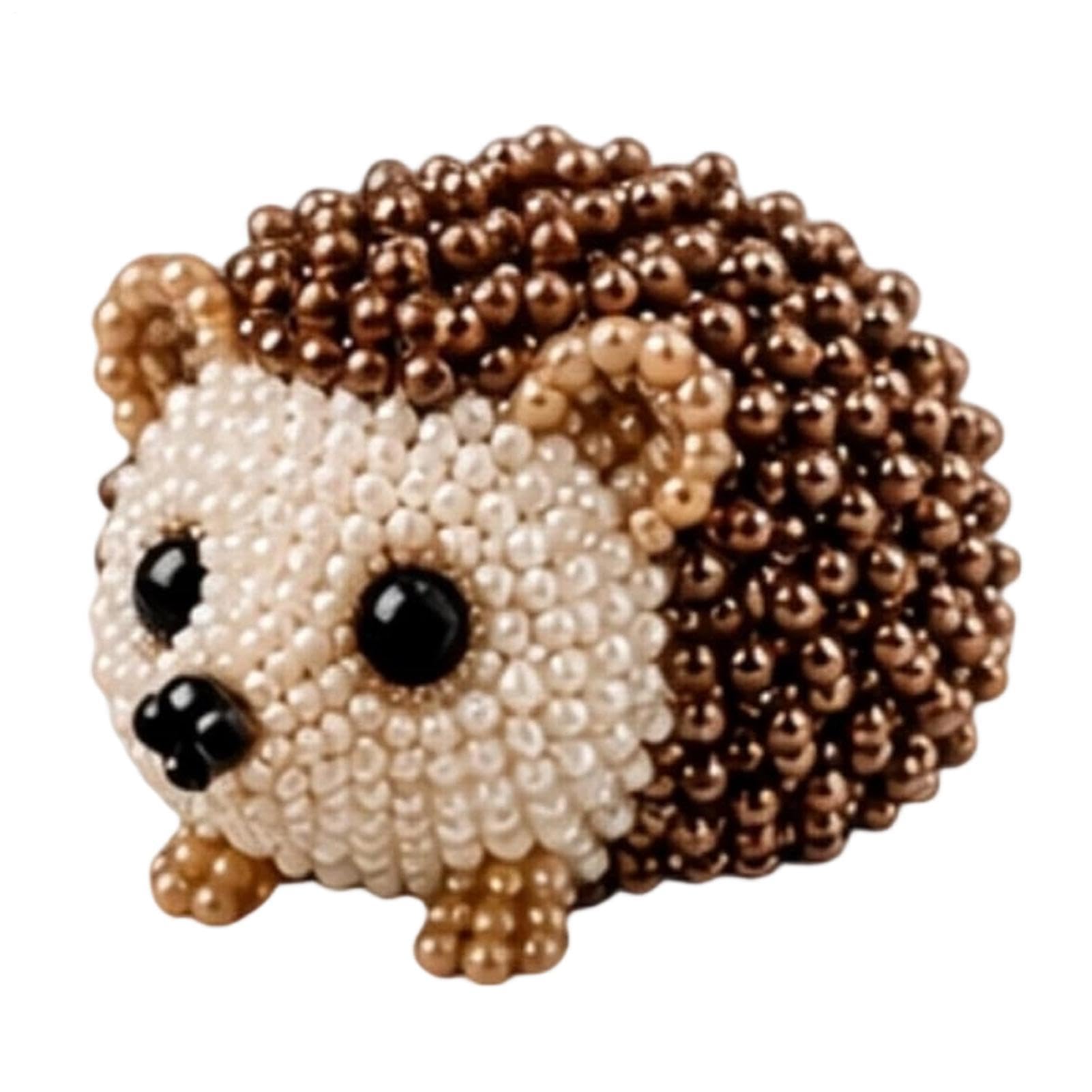 Set de Animales con Abalorios, Kit de Animales con Cuentas, pequeño Kit Bordado 3D, Hechos a Mano y Conjunto artesanía pájaros(H)