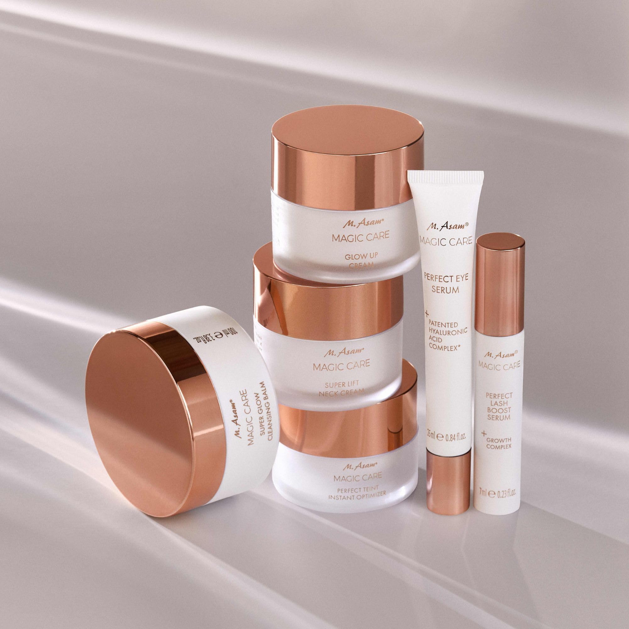 M. Asam Magic Care Super Glow Cleansing Balm (100 ml) – balsam do czyszczenia zapewnia dokładne i wyjątkowe doznania czyszczące, usuwa brud, makijaż, filtr przeciwsłoneczny, pielęgnacja twarzy
