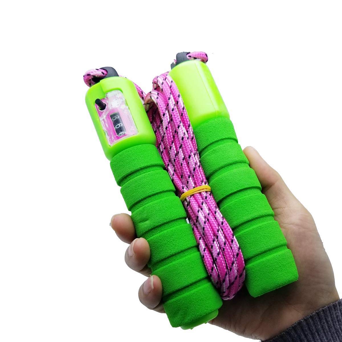 DUL DUL Skipping Rope with Counter Anti Slip Rubber Grip & Adjustable Length Skip Jump Number Count Upto 999 | Color May Vary (B095BJ1NY4) Amazon Price History, Amazon Price Tracker