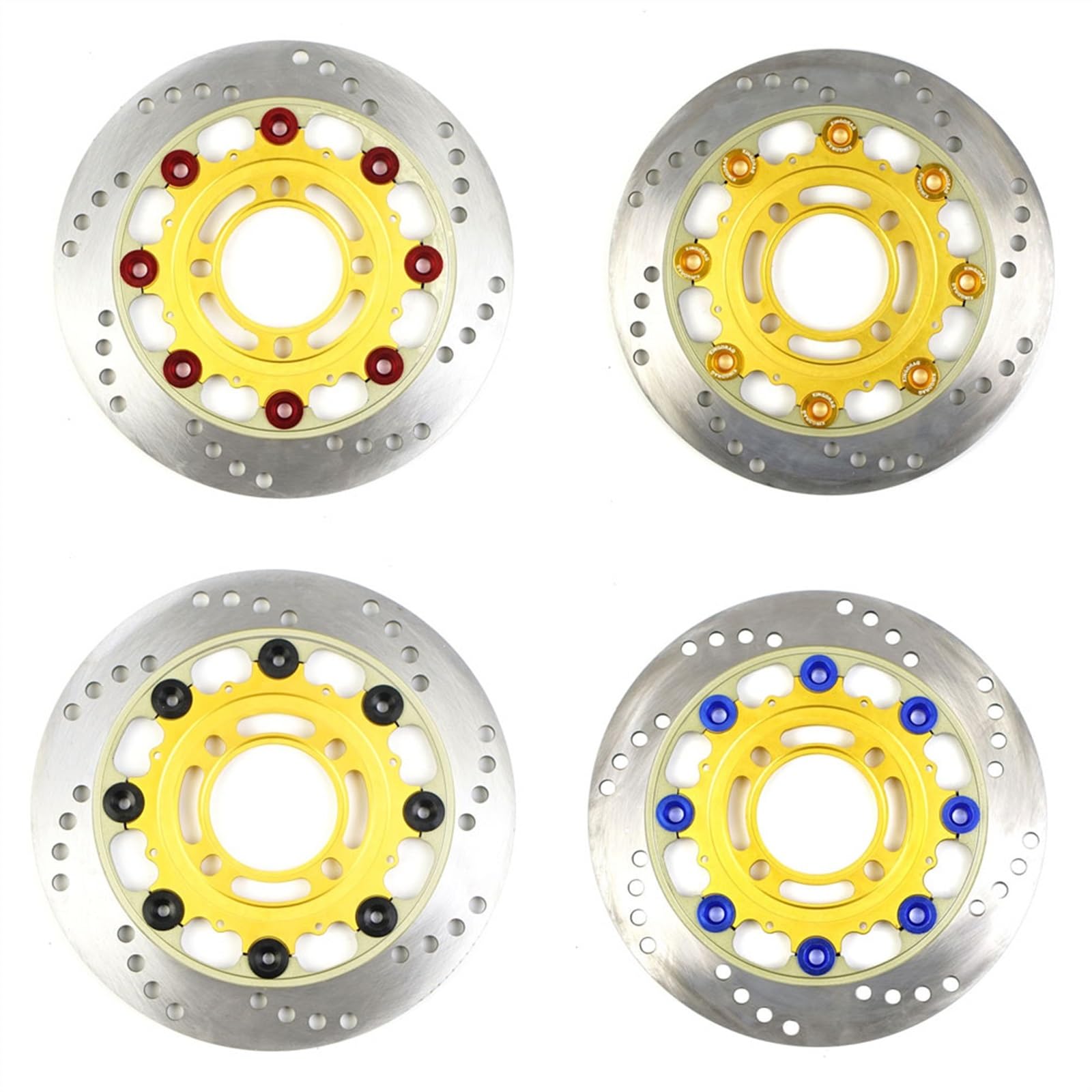 Amazon.co.jp: 4 穴ユニバーサルオートバイディスクブレーキフロント