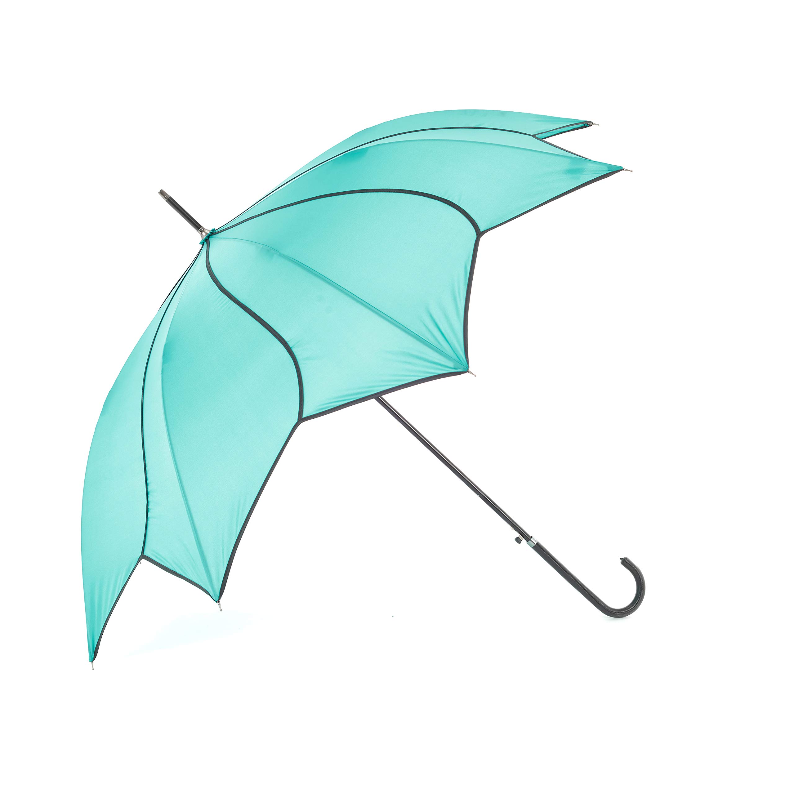Soake Teal Everyday Swirl Stick Umbrella Walking Length