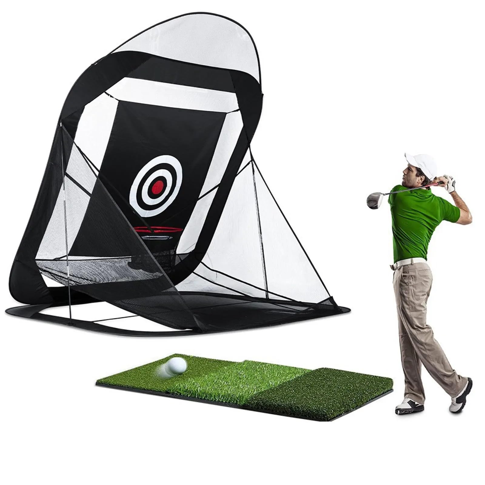 Siatka do gry w golfa, Sprzęt do gry w golfa Target Net Swing Training Sprzęt golfowy do ćwiczeń swingowych Akcesoria do treningu golfowego na świeżym powietrzu
