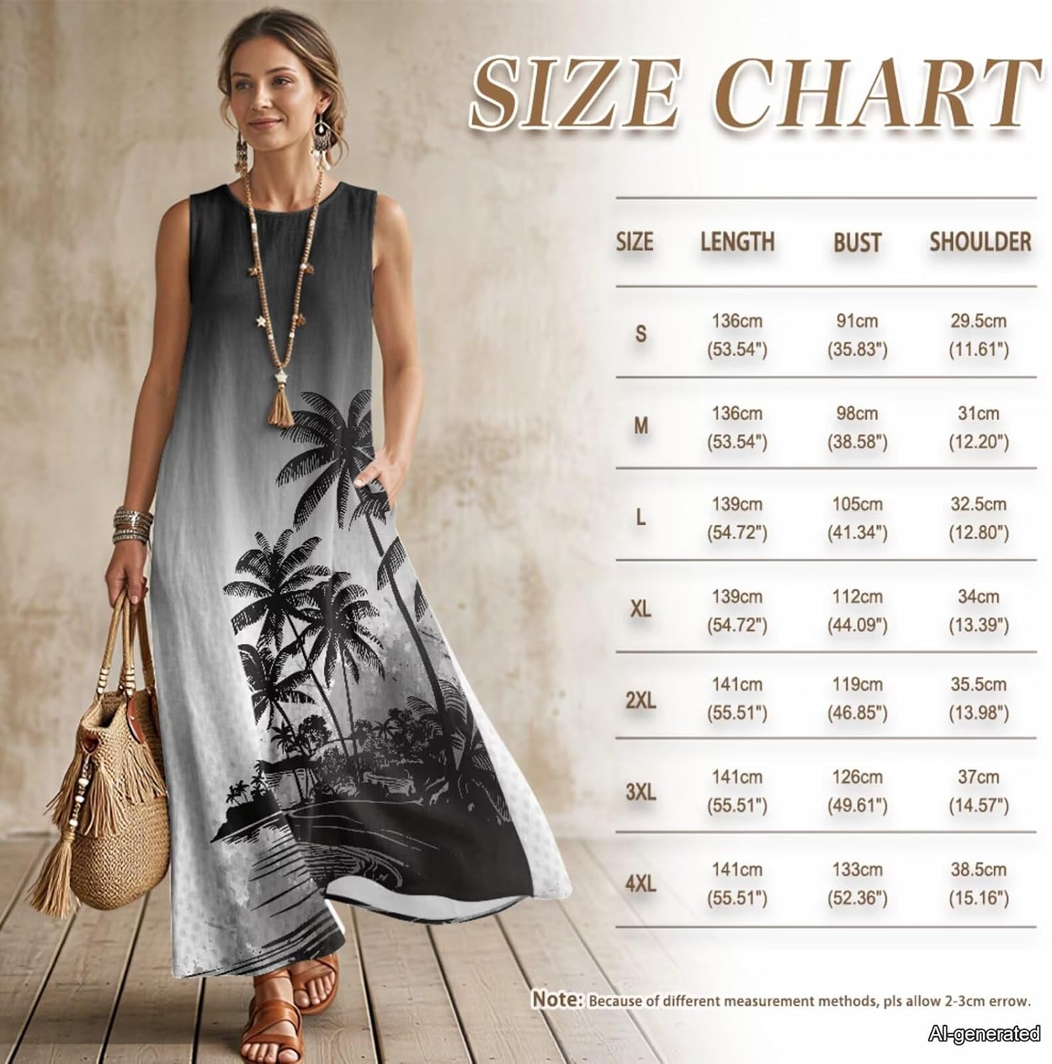 Husband and Wife Clothes Linen Casual Shirt for Men Maxi Dress for Women Summer Dress Matching Vacation Clothes