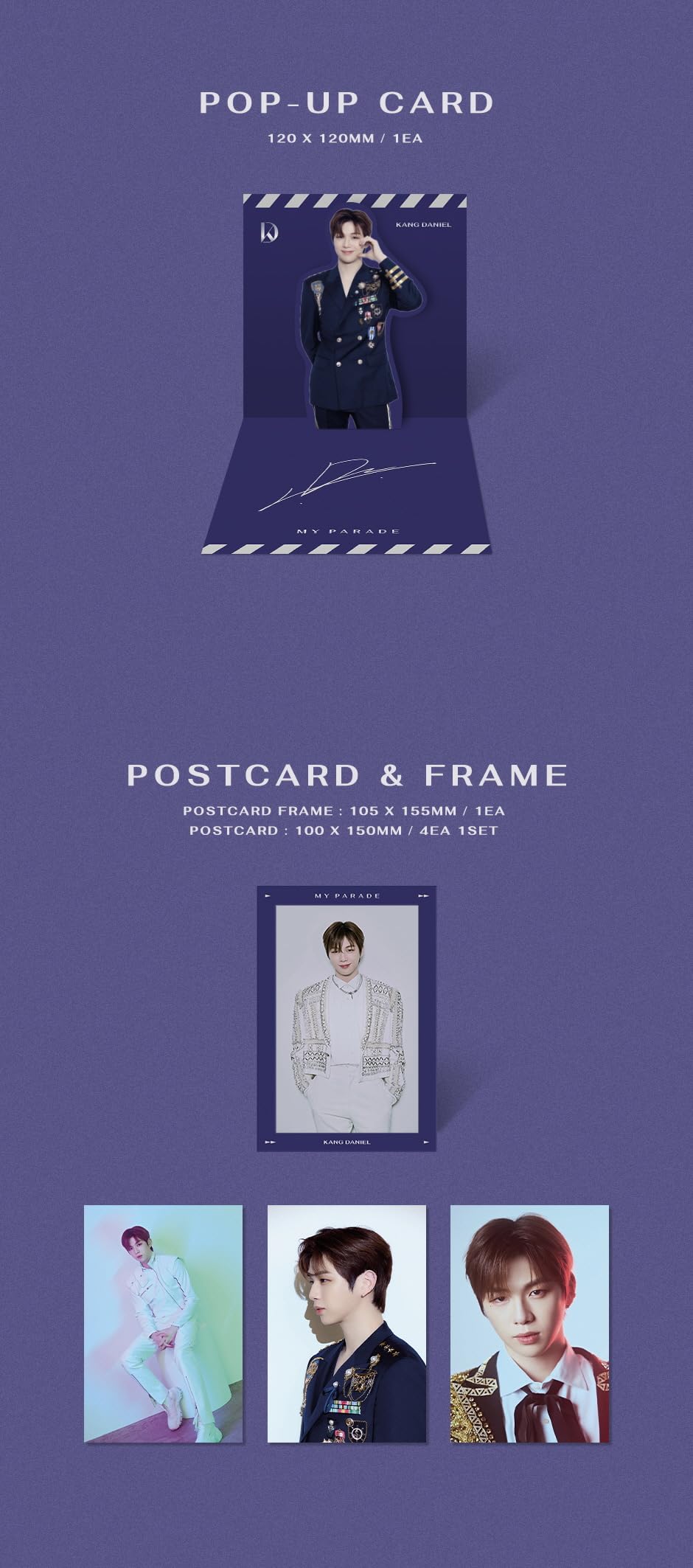 KANG DANIEL - MY PARADE DVD