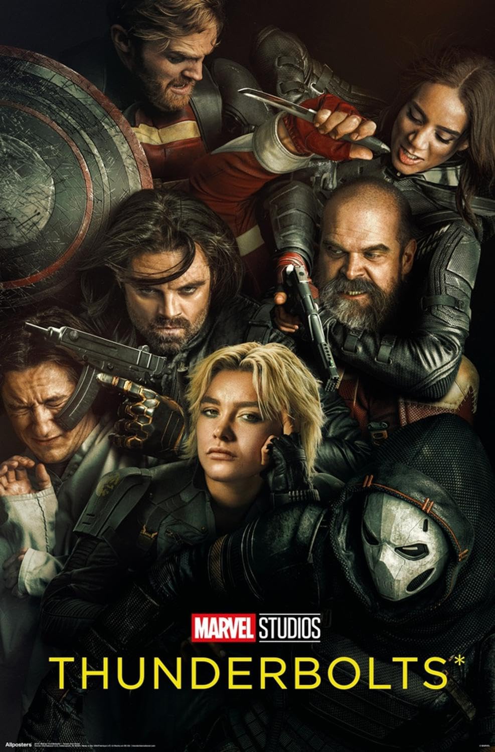 Amazon.com: Marvel Thunderbolts (2025) - Teaser One Sheet Wall