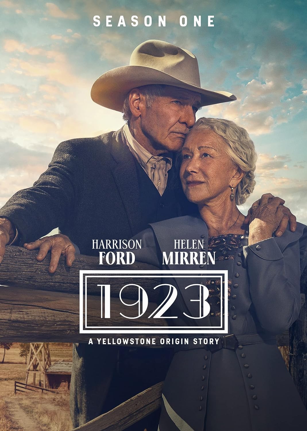 1923 A Yellowstone Origin Story Season One DVD - Authentic TV Complete First Season of the Yellowstone Series Collection on DVD