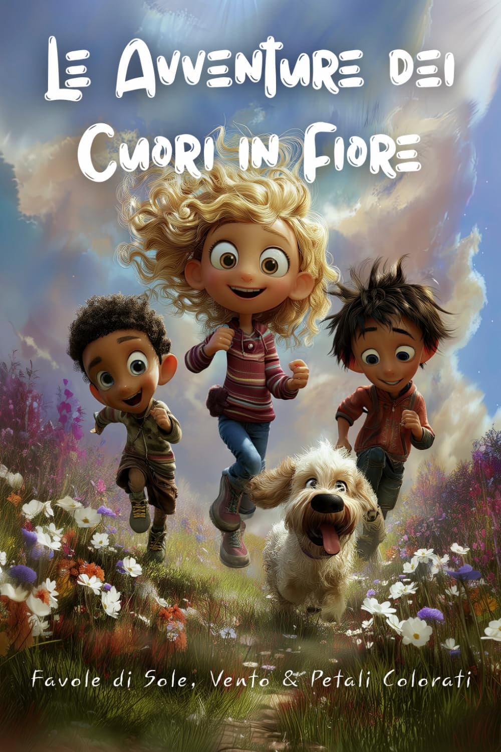 Le Avventure dei Cuori in Fiore - Favole di Sole, Vento & Petali Colorati: Racconti per Bambini 2-6 Anni: Storie di Amicizia, Coraggio e Gentilezza con Illustrazione Colorata