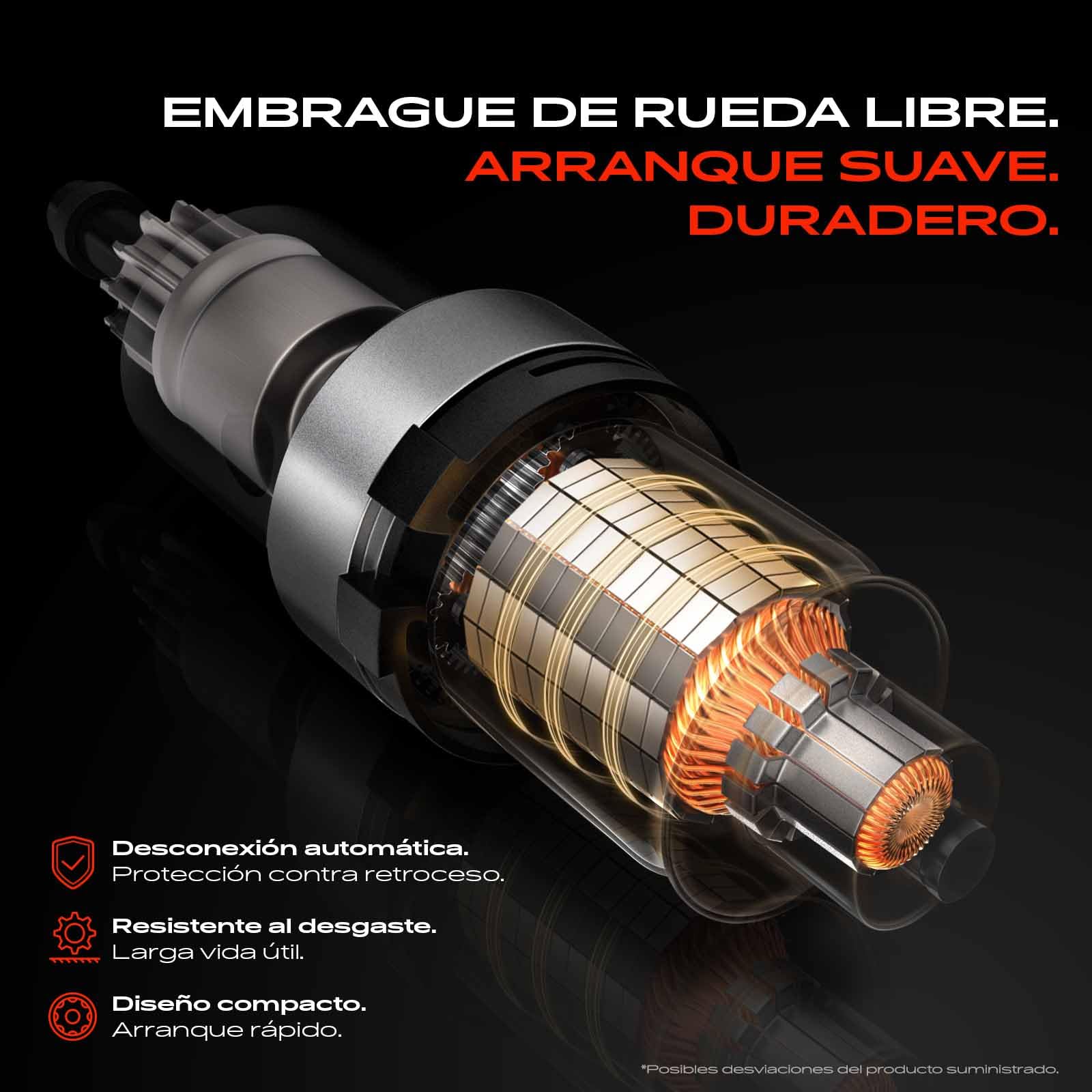 Frankberg Motor de arranque para automóvil Diesel 1,7 KW/12 V/8 dientes Compatible con i30 FD 1.6L 1.6L Cee'D Sportswagon JD 1.6L Replace# 361002A30,36100-2A100
