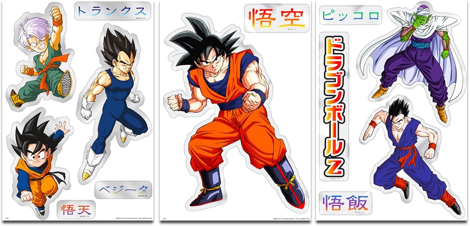 Amazon.co.jp: Dragon Ball Z デカール 車用バラエティーパック - 17