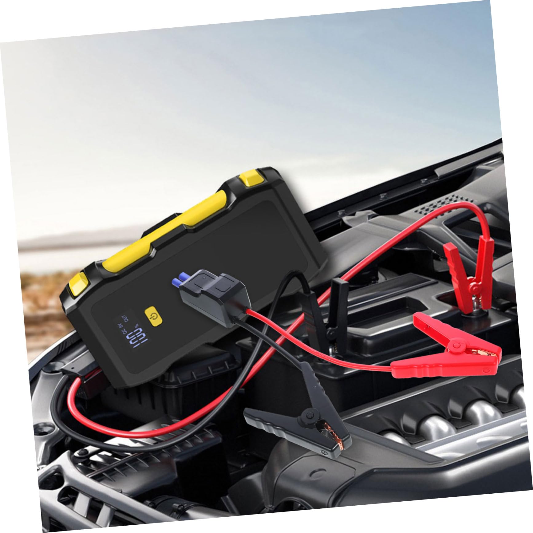 Mobestech 5piezas Cables De Arranque Para Coche Inteligentes De Cable De Emergencia Portátil Compatible Voltaje Para Situaciones Críticas