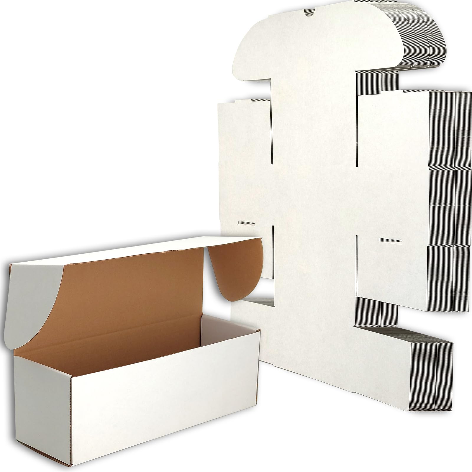 Cenoid Medium Postal Boxes, 30x10x10cm White Postage Parcel Shipping Cardboard Boxes for Posting Shipping Delivery Packaging boxes for Small Business (Pack of 25)