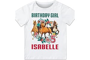 Spirit Riding Free Birthday Shirt: Celebrate Your Love for Horses and Adventure