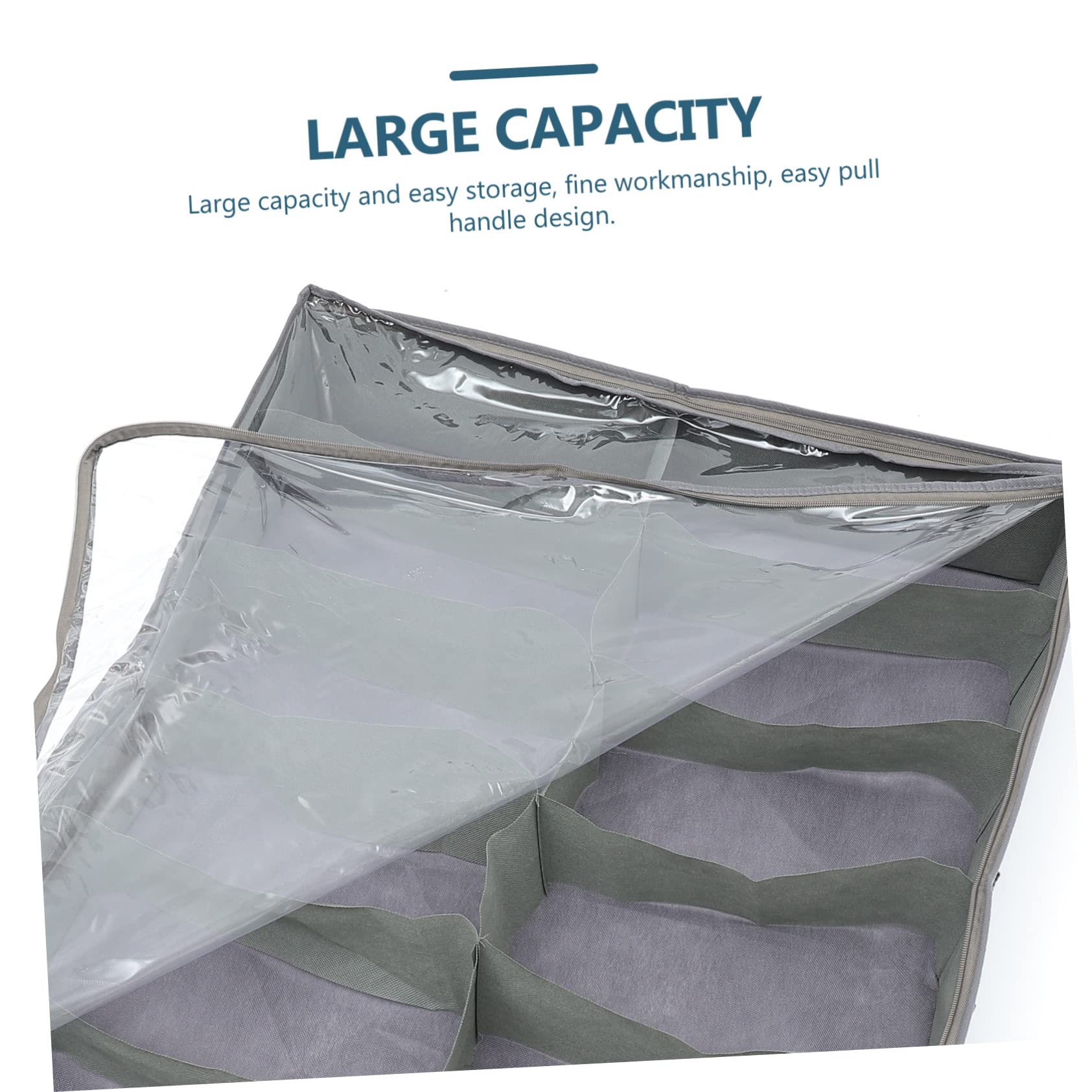 Scatola Porta Scarpe Pieghevole Non Tessuto per 1 Pz