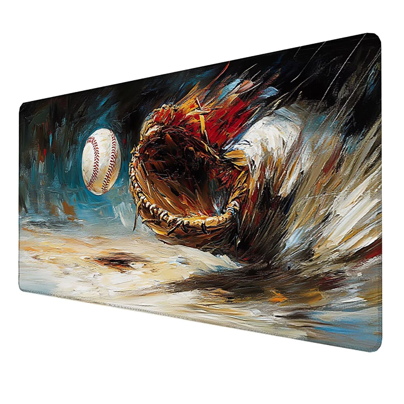 Podkładka pod mysz, podkładka pod mysz XXL, podkładka pod mysz dla graczy, podkładka pod mysz, podkładka pod mysz XXL, akcesoria biurowe, podkładka pod mysz do gier, mysz (Baseball) (1000x500x3mm