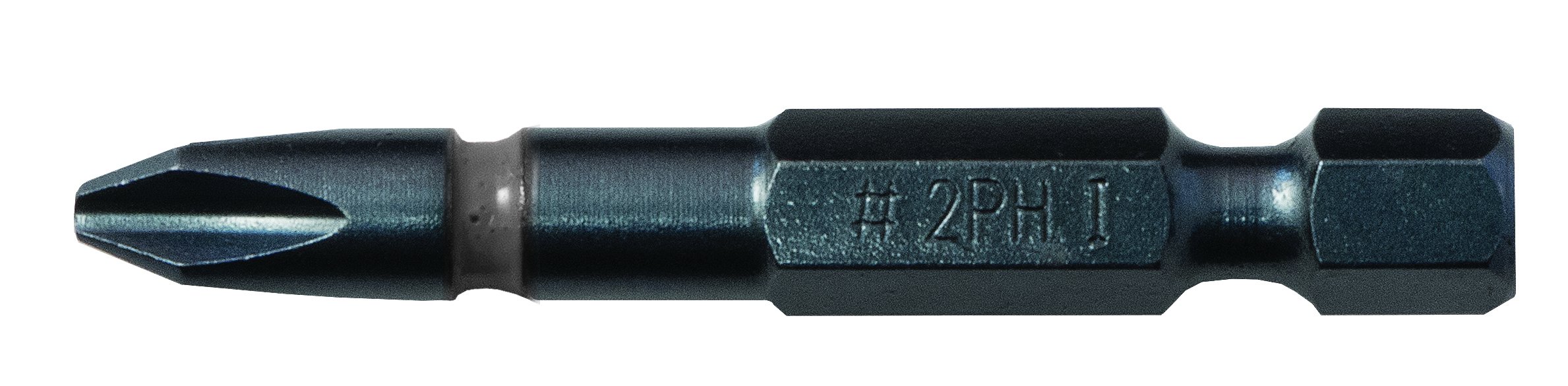 C.K T4560 PH2LD 50 mm PH2 Steel Impact Screwdriver Bit - Blue (Pack of 3)