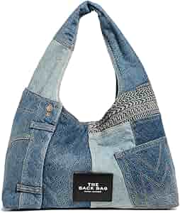 値下げ可MARC JACOBS THE SACK BAG デニムリボンバッグ Amazon.com: Marc Jacobs Women's The Deconstructed Denim Sack