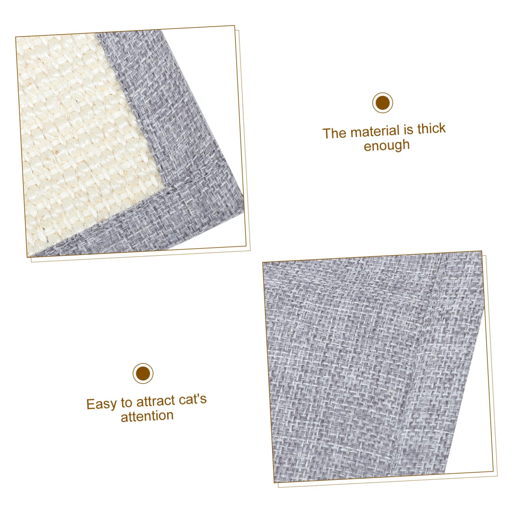 UPKOCH Protector para Sofá de Gatos Material de Sisal Resistente, Funda Antiarañazos para Sala u Oficina, Adecuado para Proteger Muebles y Evitar Daños