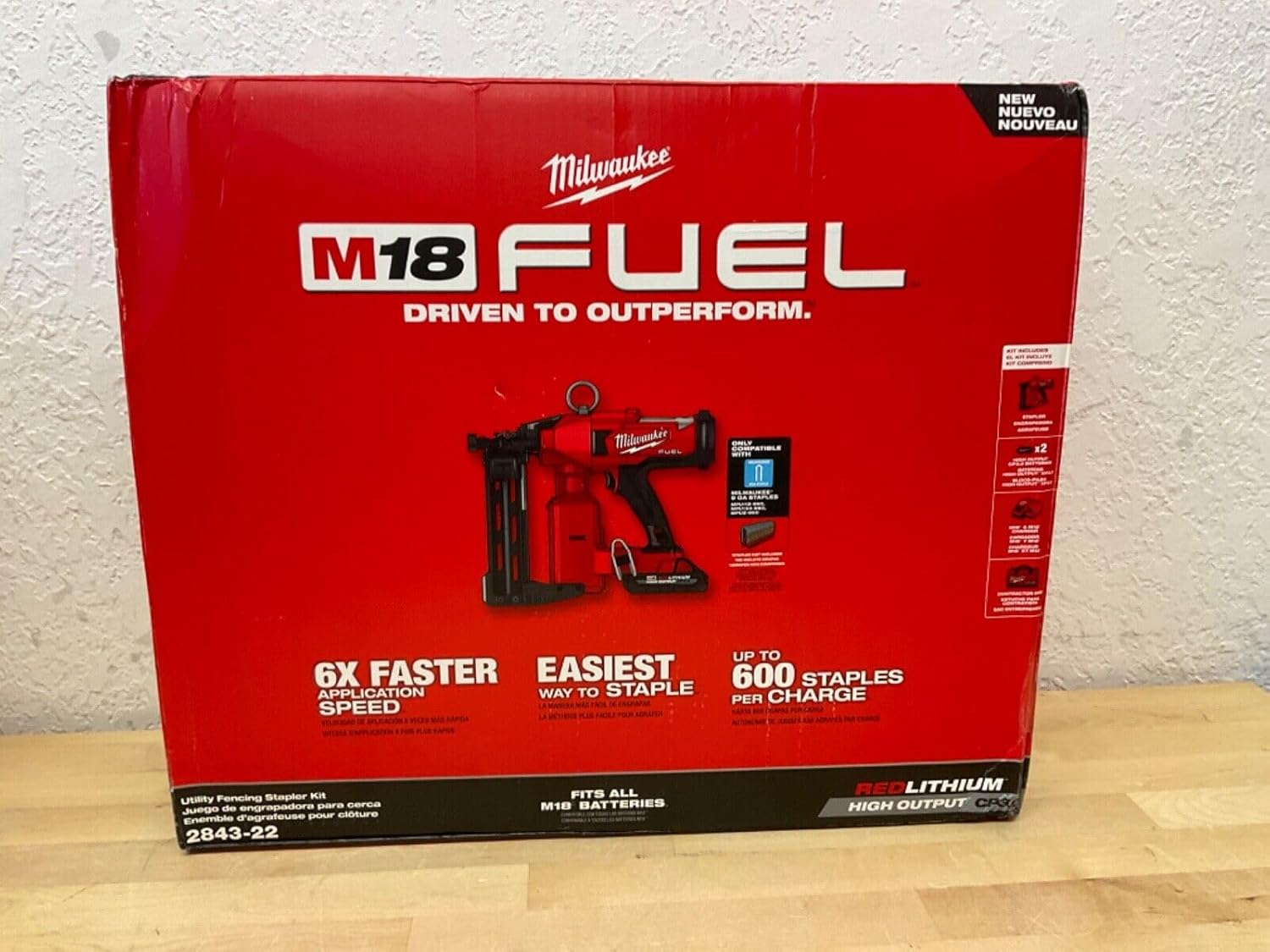 Milwaukee Electric - M18 Fuel Utility Fencing Stapler KIT