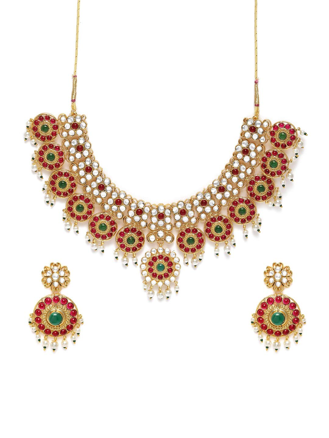 See full amazon price history chart for ZAVERI PEARLS Pink & Green Stones Wedding Collection Necklace & Earring Set For Women-ZPFK9816 ZAVERI PEARLS Pink & Green Stones Wedding Collection Necklace & Earring Set For Women-ZPFK9816 (B08Q7BZWL1) Amazon Price History, Amazon Price Tracker