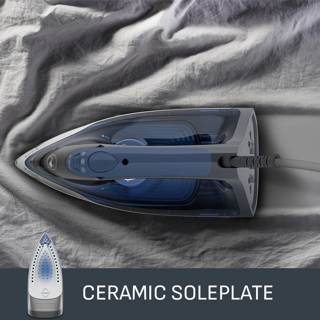 Tefal Plancha de Vapor, Vapor expreso, 2600 vatios, FV2882, 0,27 L