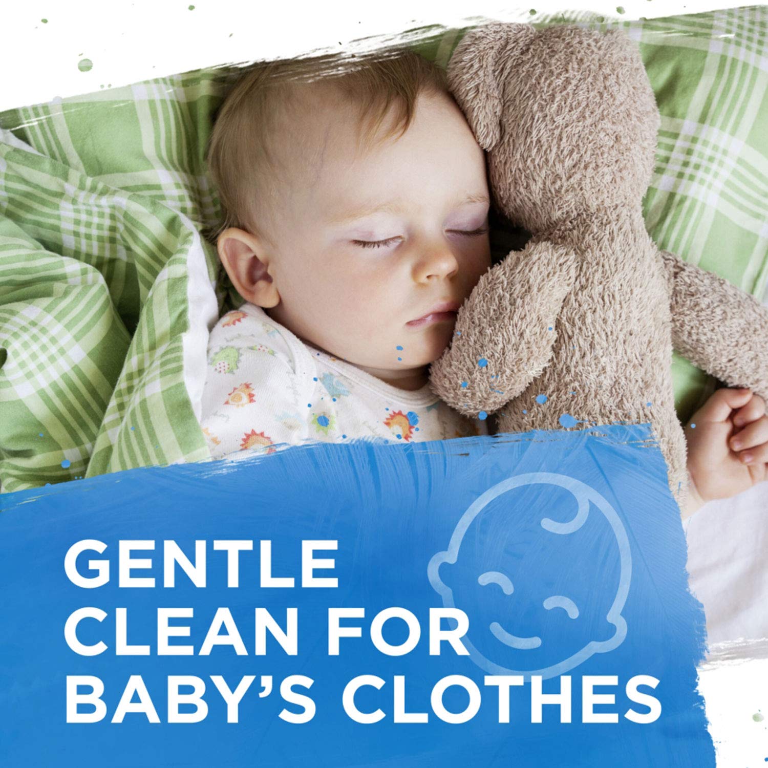 Persil Non-Bio Butelka w 100% nadająca się do recyklingu Płyn do prania Detergent do prania Odporna na plamy, delikatna dla skóry wrażliwej, 105 mycia 2,835 ml, opakowanie 2 szt