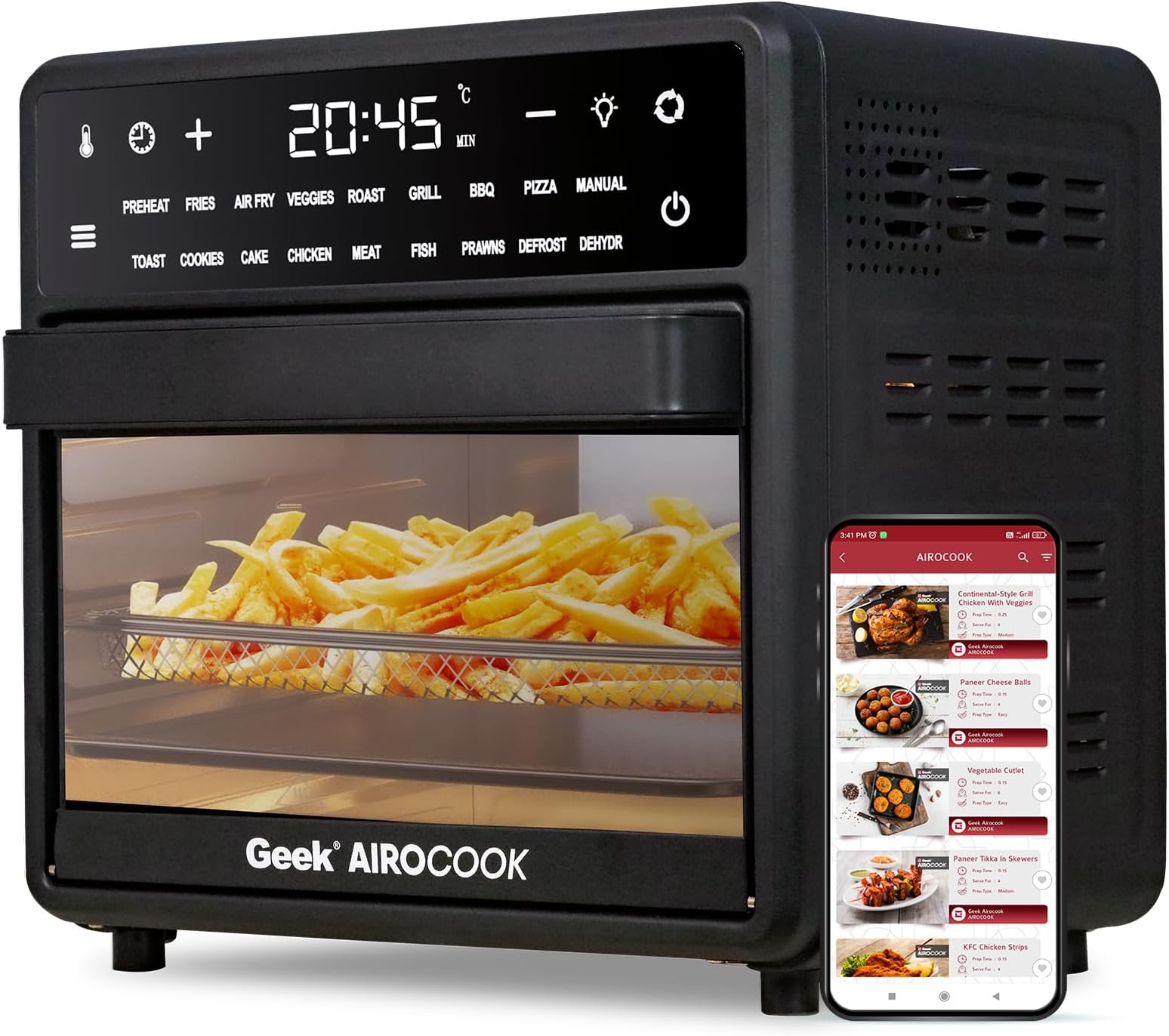 Instant Pot Air Fryer Oven,Vortex Plus 10Qt,Rotisserie&Convection Oven,Air Fry,Roast,Bake