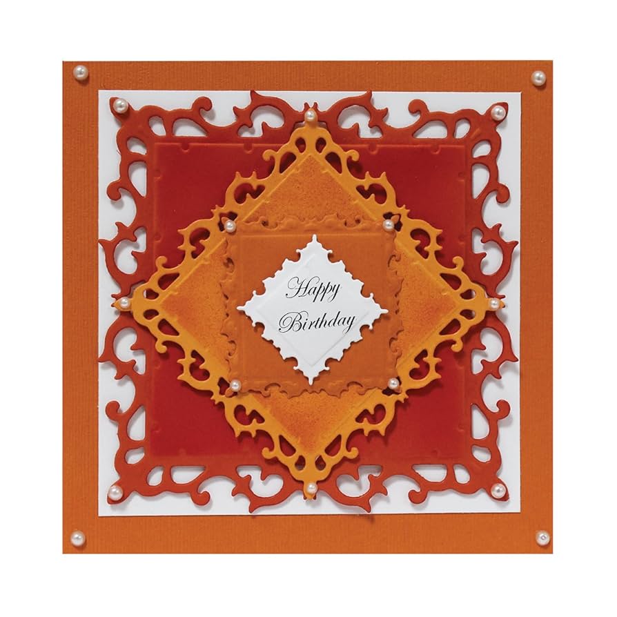 Spellbinders Nestabilities Decorative Elements Dies-Fleur De Lis Squares (並行輸入品) 71WzPrjtN8L._UF894,1000_QL80_.jpg