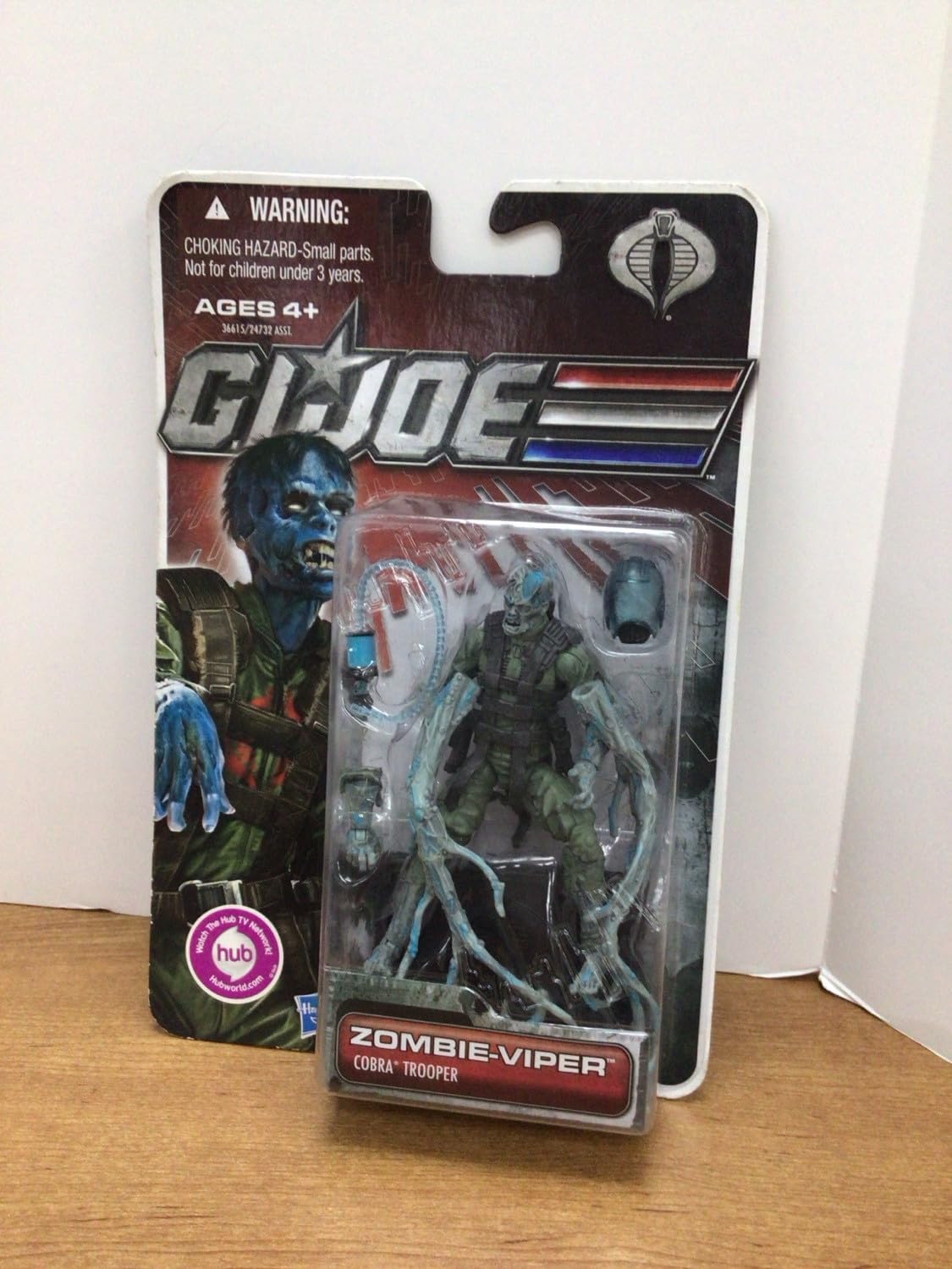 G.I. Joe 30th Anniversary 3 3/4 Inch Action Figure Zombie Viper Cobra Trooper