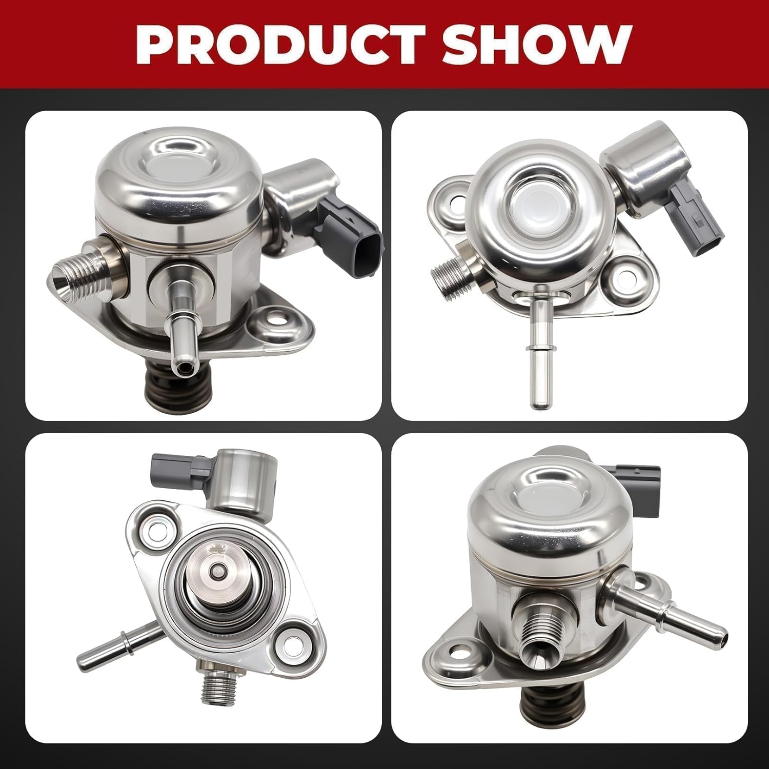 166301KC0A High Pressure Fuel Pump Compatible with Rogue 2017-2019 Rogue Sport 2017-2022 Sentra 2017-2019 Juke 2011-2017 L4 1.6L 2.0L Replace HM10021 GDP501 16630BV80A 16630HY00A (New)