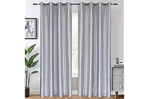 Cortinas Plateadas de ensueño para hogares brillantes