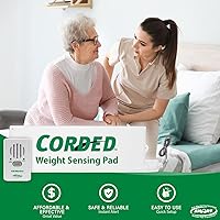 Vista 6 de Smart Caregiver® Bed and Chair Exit Alarm System for Fall/Wandering Prevention – Know When They get up! Includes Monitor with 10in x 30in Bed Sensor