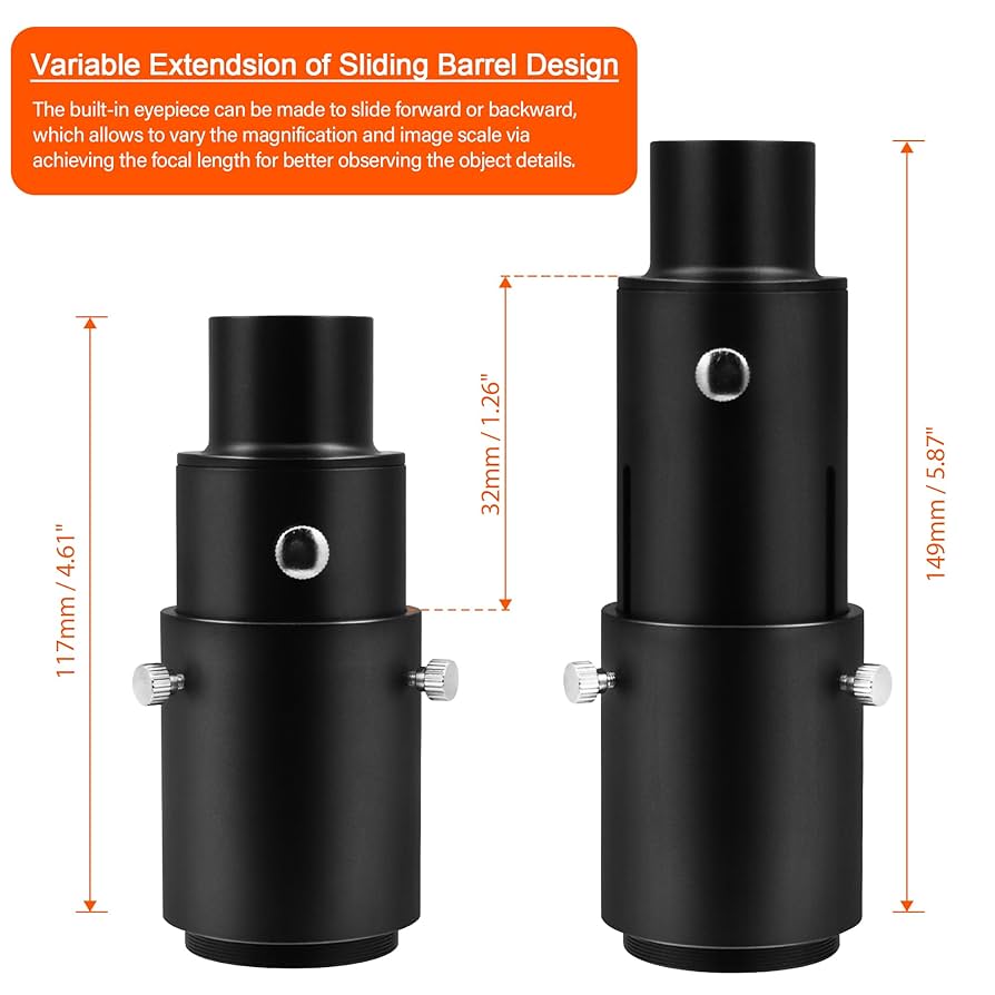 Astromania 1.25?&quot;ユニバーサルt-adapter???Primeフォーカス写真用 dwos6rj Amazon.com : Astromania Telescope Photo Adapters, Metal