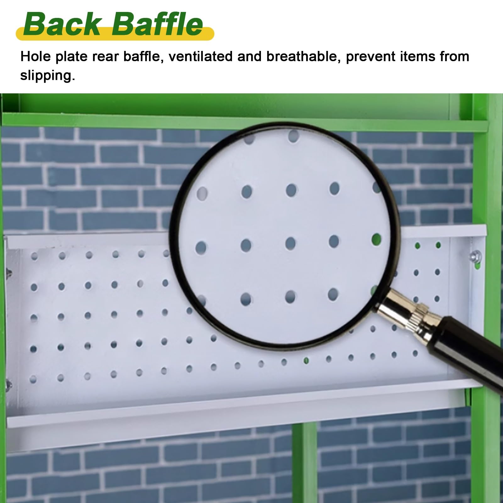 Generico Scaffale espositivo per Snack a 4/5 Livelli per minimarket, Organizer per Patatine e Caramelle, scaffale per dispensa da Cucina con Pannello Posteriore Traforato - Ideale per Bevande e Snack