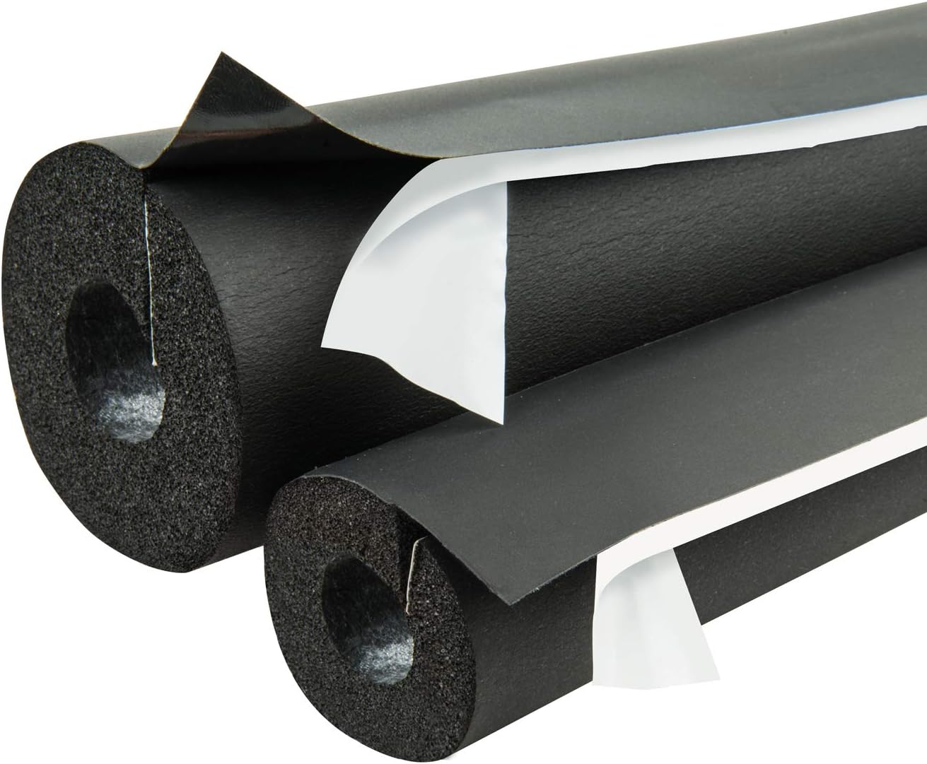 Armaflex IPBST11812 Lap Self-Seal 1-1/8" x 1/2" Pipe Insulation - 150 Lineal Feet/Carton, Rubber