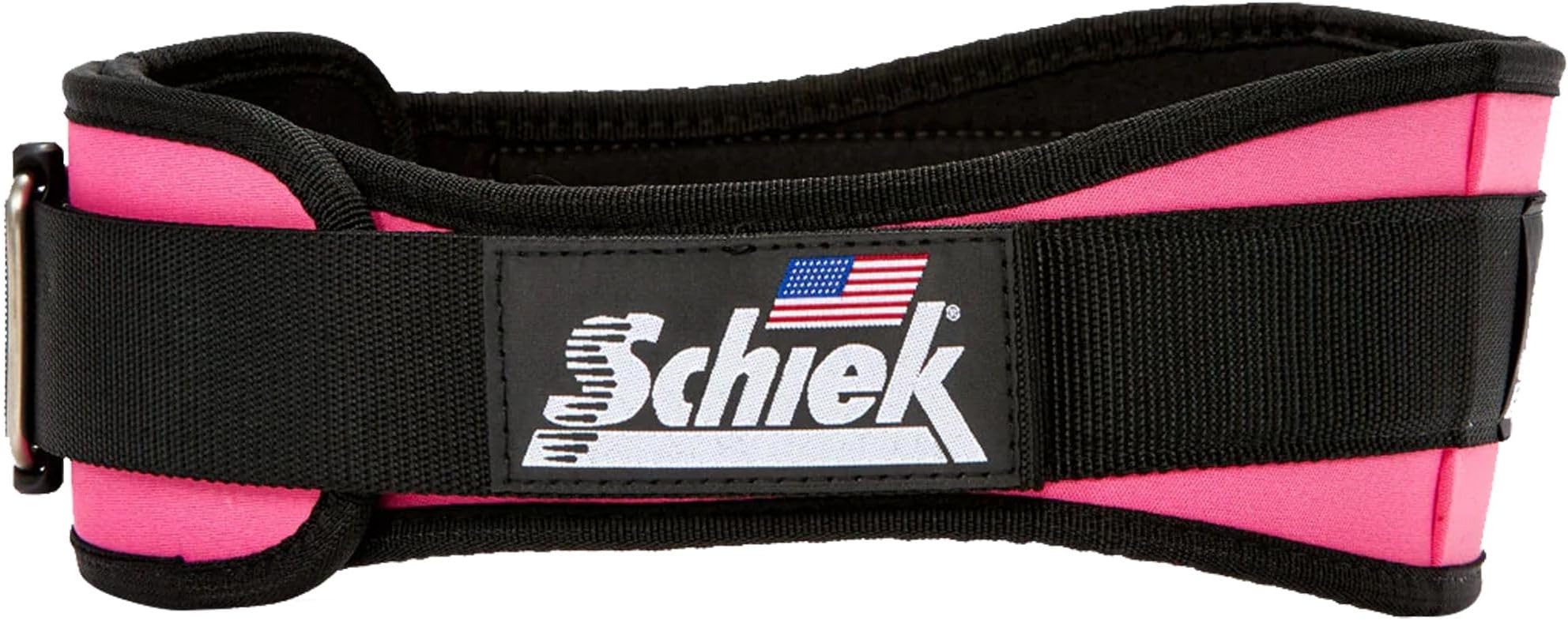 4 3/4 Schiek Lifting Belt Small - Pink, S (27-32)/Pink