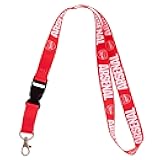Desert Cactus Arsenal FC Lanyard Gunners Holloway Football Soccer Car Keys ID Badge Holder Keychain Detachable Breakaway Snap Buckle (Lanyard A)