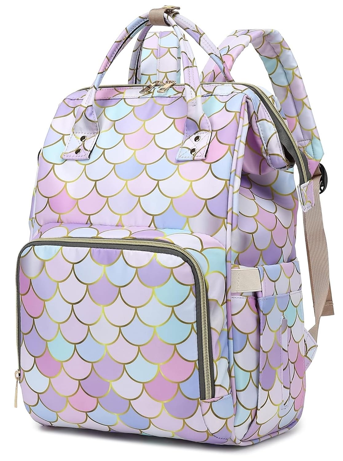 ShopyVid Babies Diaper Bag for Mothers | Maternity Bag for Travel | New Born Baby Diaper Bag for Mother, Multi Compartments, Insulated Bottle Pockets (Waterproof, 17 litres)