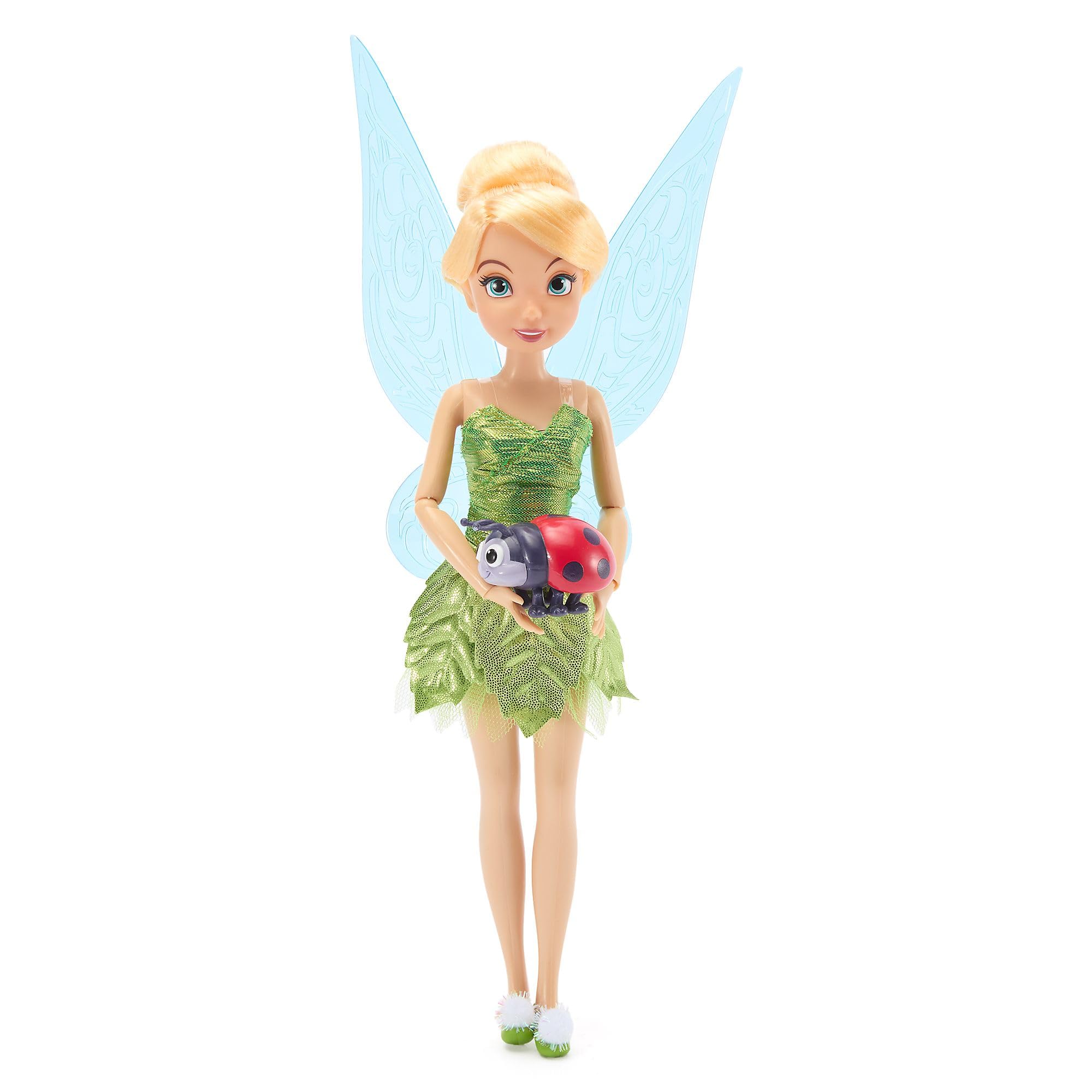 Disney Store Official Tinker Bell Classic Doll for Kids, Peter Pan, 28cm/11โ, Fully Posable Toy with Signature Green Dress and Pom-Pom Shoes - Suitable for Ages 3+ โ image 1