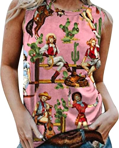 DGQPLPD Women's Summer Non Positioning Retro Printed Fashion Round Neck Short Sleeve Women's T Shirt Plus Size Women's