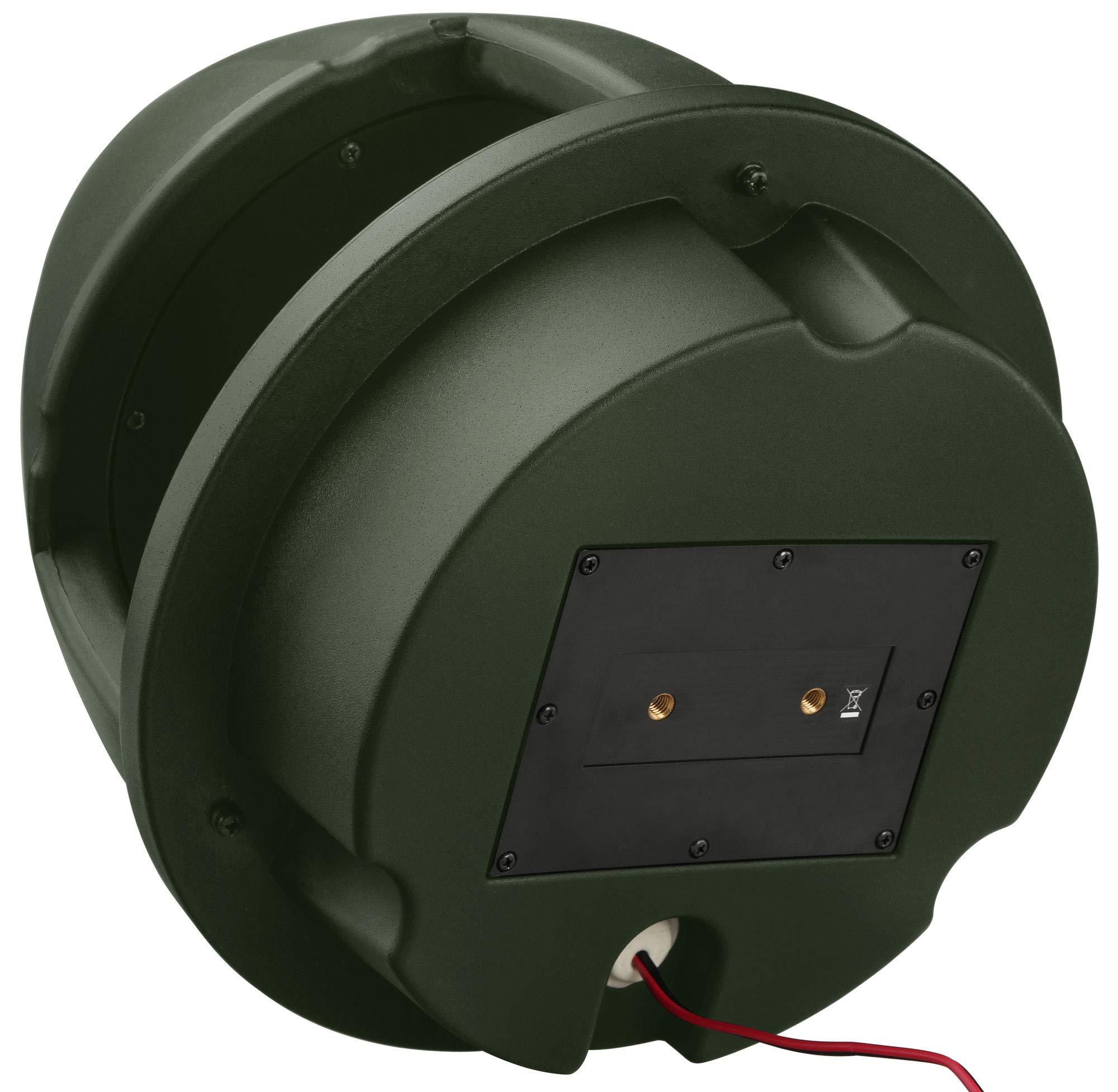 Pronomic HLS-560 GR Enceinte de Jardin 360° (2 Voies, Enceinte Outdoor, woofer 5,25" (133 mm), Tweeter 1,2" (30 mm), résistante aux UV, étanche, 60/120/240 Watts RMS/Puissance Musicale/Peak) Verte