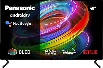 Panasonic TX-48MZ700B, 48 Inch 4K Ultra HD OLED Smart 2023 TV, High Dynamic Range (HDR), Dolby Atmos & Dolby Vision, Andro...
