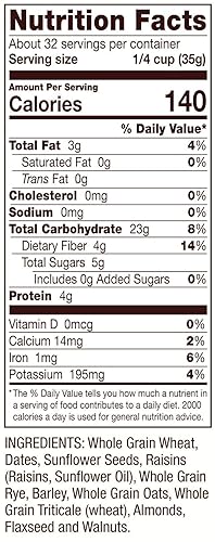 Miniatura 2 de Bob's Red Mill Cereal Muesli resellable Old Country Style - 40 onzas (paquete de 4)